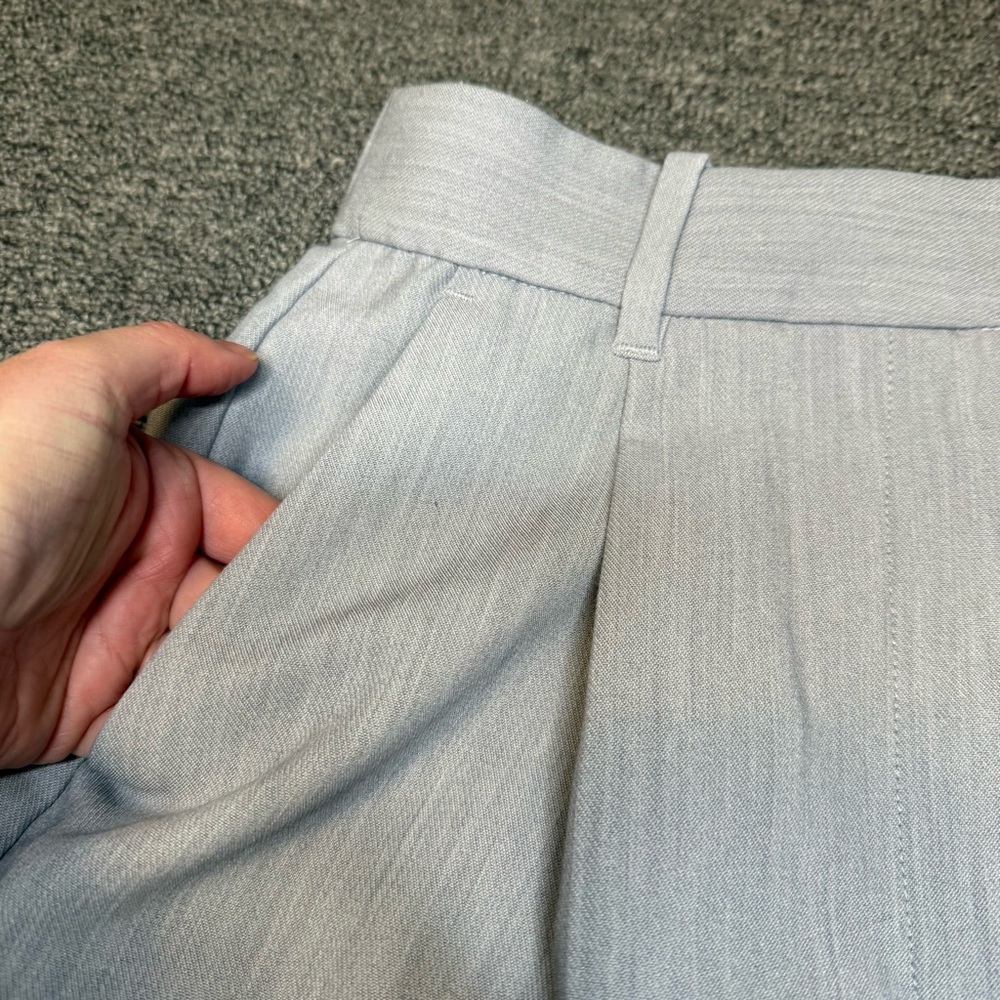 Abercrombie & Fitch Sloane Tailored Shorts Size XS Gray Pleated Euro Trip Travel - Picture 4 of 8